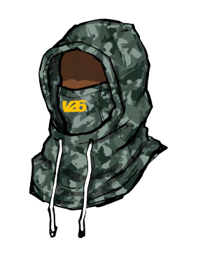 CAMO SKI MASK
